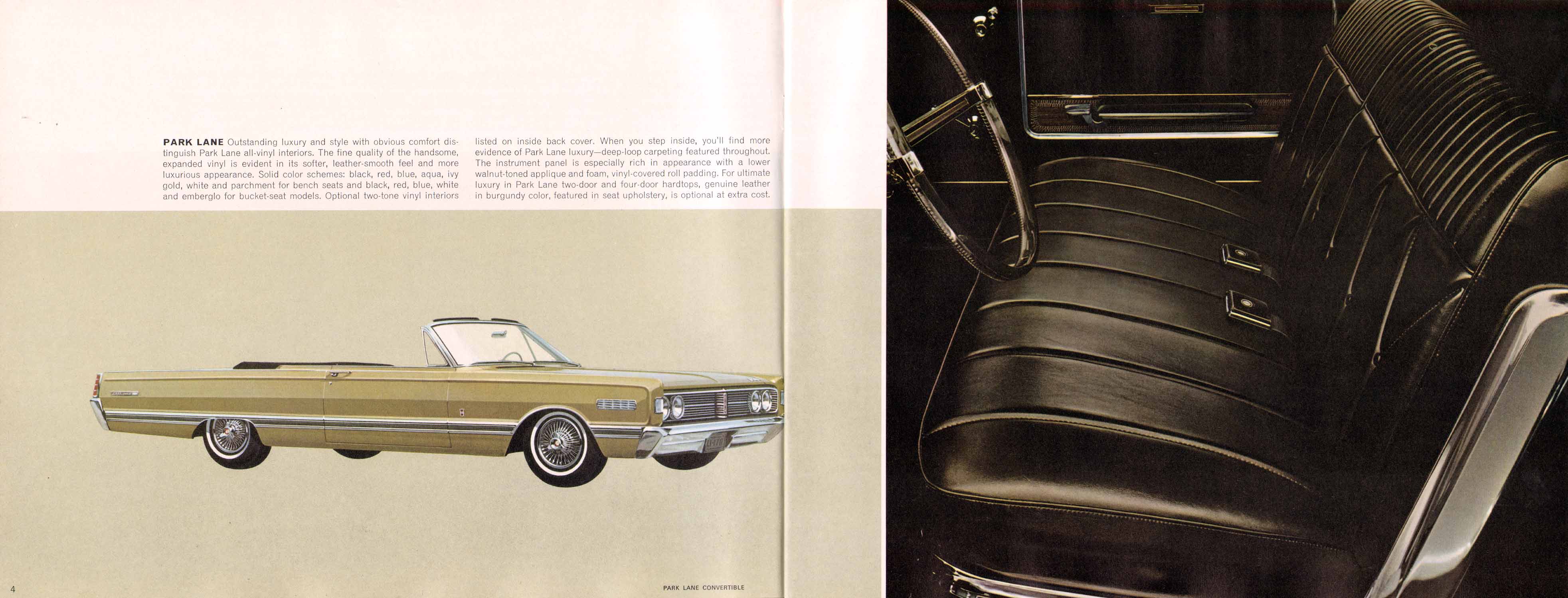1966 Mercury Full-Size Brochure Page 1
